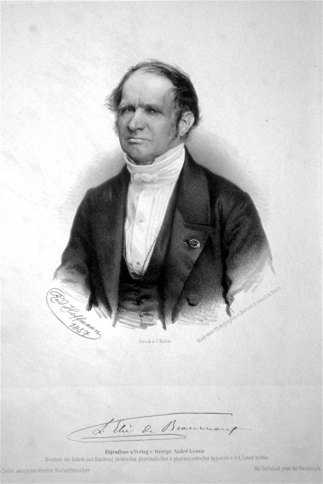 Léonce Élie de Beaumont Litho