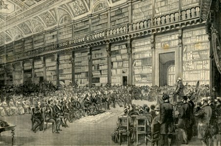L’inaugurazione della Sala Manzoniana nella biblioteca di Brera