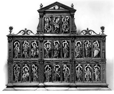 Léonard Limosin - Twenty-one Plaques Depicting Prophets, Apostles and Sibyls - Walters 44366