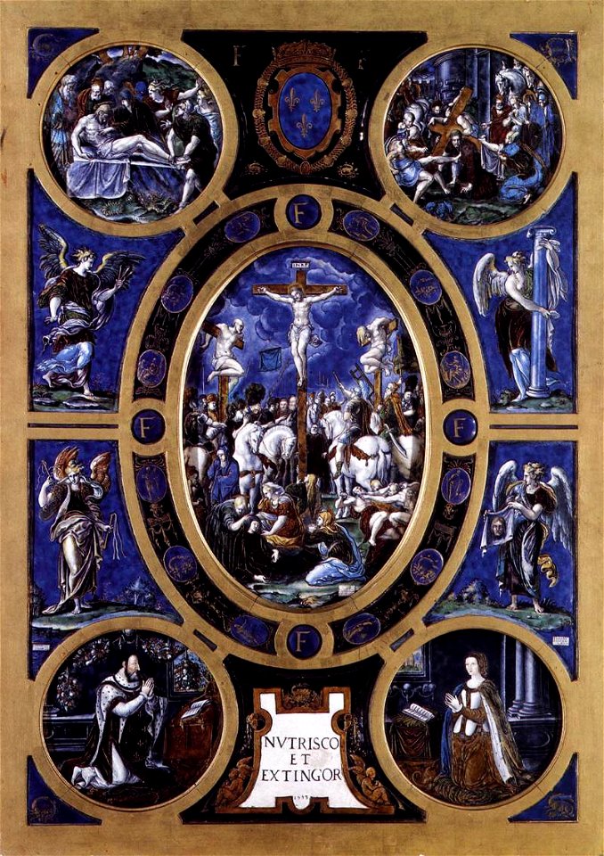 Léonard Limosin - Crucifixion - WGA13043