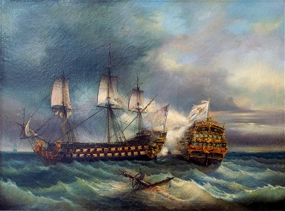 Léopold Le Guen Combat naval Le Languedoc