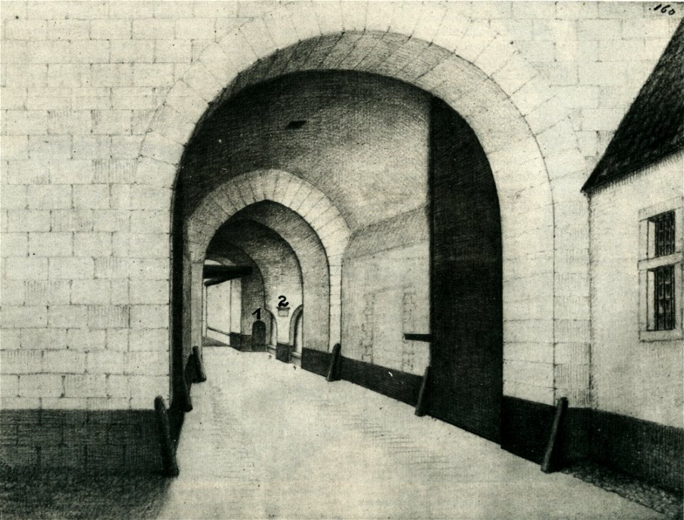 Maastricht, Tongersepoort (J Brabant, ca 1865)
