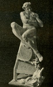 L’invidia, scultura di Achille Alberti