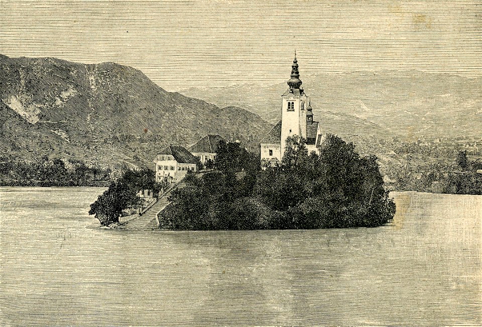L’isola del santuario nel lago di Veldes