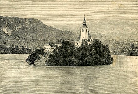 L’isola del santuario nel lago di Veldes