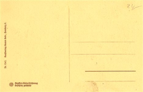 Lüneburg, Niedersachsen - Dorfstraße (2) (back) (Zeno Ansichtskarten)