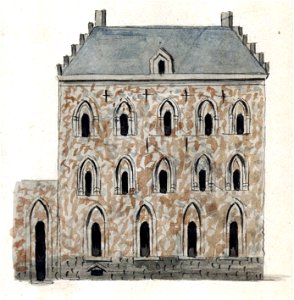 Maastricht, Bredestraat, geboortehuis Lambertus (Ph v Gulpen)
