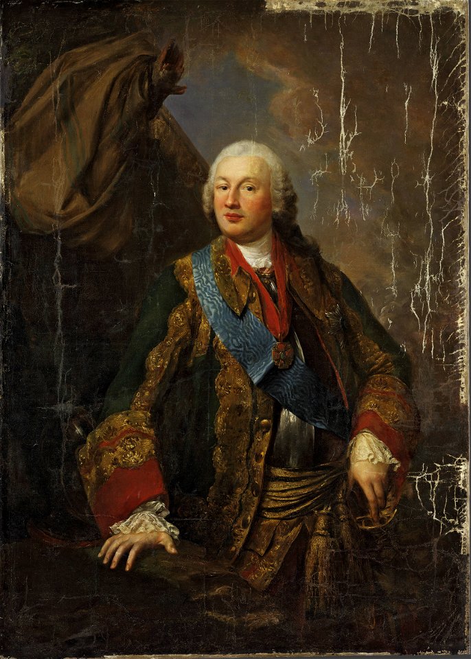 M.N. Volkonskiy by anonymous (18th c., Tretyakov gallery)