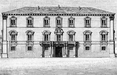 L’Aquila – Palazzo Centi (xilografia)