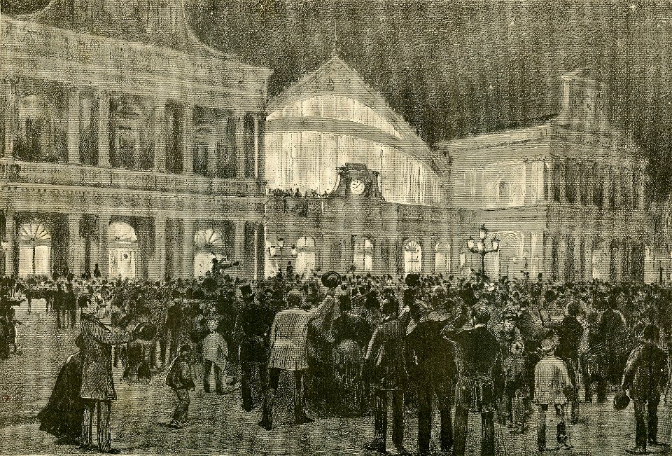 L’arrivo dei re alla stazione di Roma