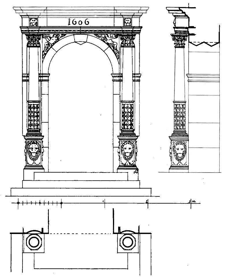 Lüneburg 132 Große Bäckerstraße 30 Portal