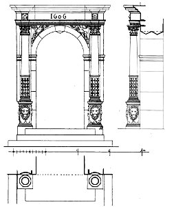 Lüneburg 132 Große Bäckerstraße 30 Portal