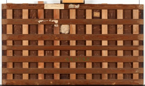 M. I van Cleve - Landschap met boeren koeien melkend - NK2825 - Instituut Collectie Nederland
