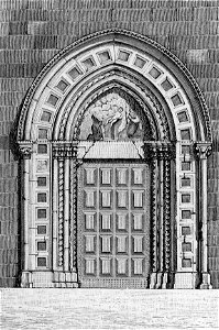 L’Aquila – San Domenico (xilografia)