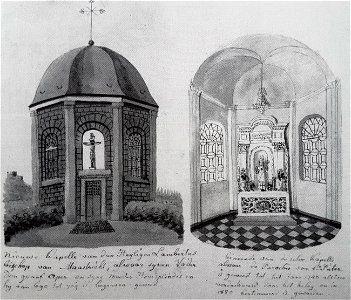 Maastricht, St-Lambertuskapel Ph v Gulpen, ca 1850)