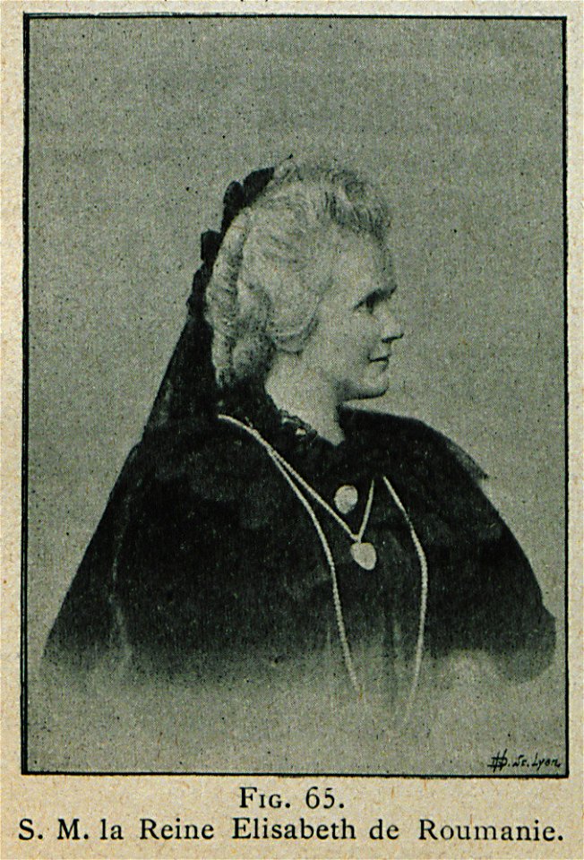 M la Reine Elisabeth de Roumanie - Beauregard J - 1896