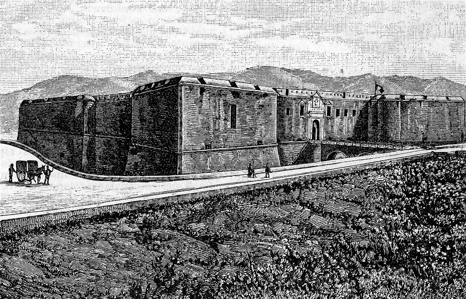 L’Aquila – Il Castello (xilografia)
