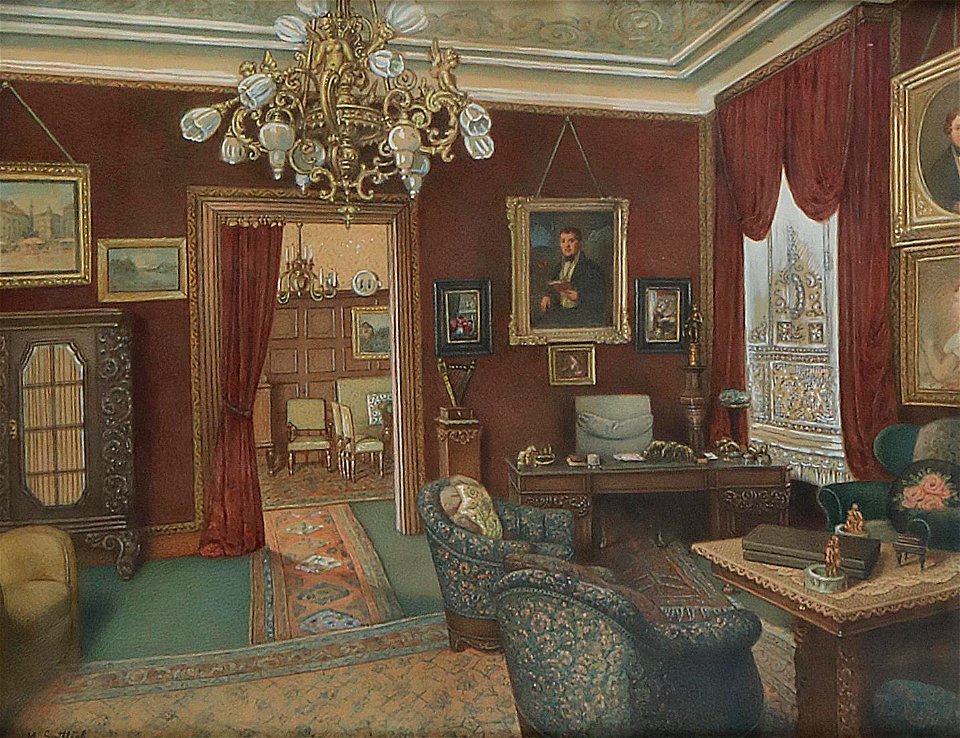 M Gottlieb Interieur 1920