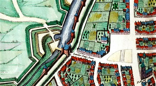 Maastricht, Lindenkruispoort, 1652