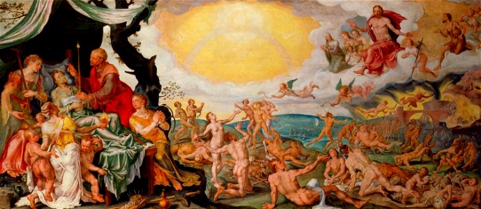 Maarten van Heemskerck (Heemskerk 1498-Haarlem 1574) - The Four Last Things - RCIN 405786 - Royal Collection
