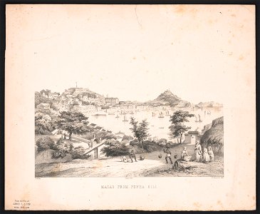 Macao from Penha Hill - W. Heine ; J. Queen delt. ; P.S. Duval & Co., Phila. LCCN2014649309