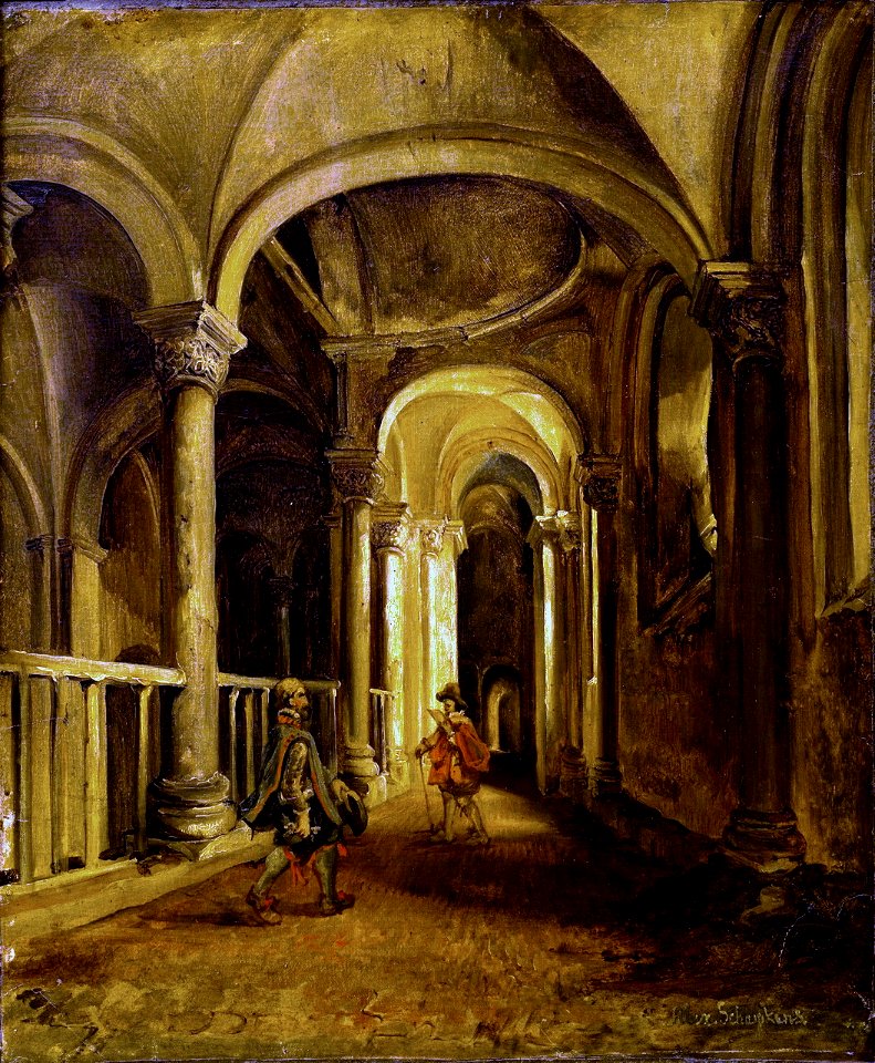 Maastricht, St-Servaaskerk westwerk 2 (A Schaepkens)