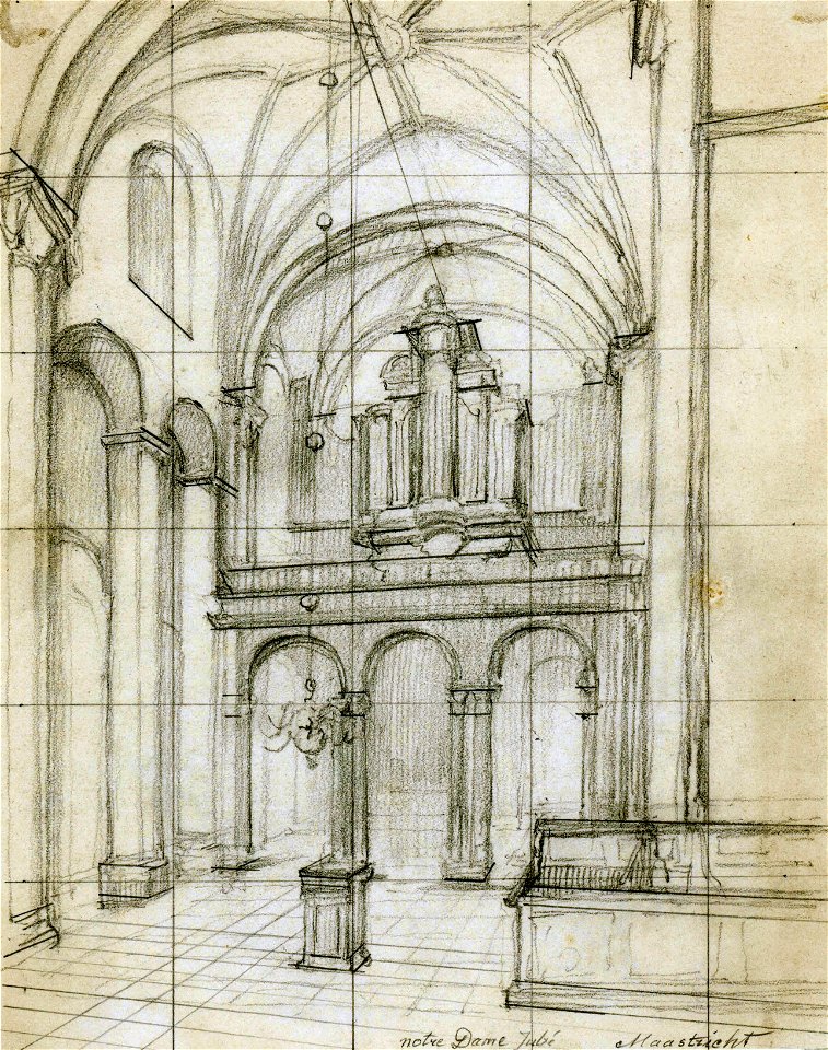 Maastricht, oksaal OLV-kerk (Alexander Schaepkens)