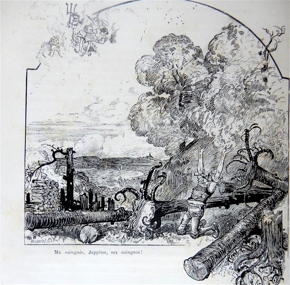Ma cognée par Jupiter, prologue