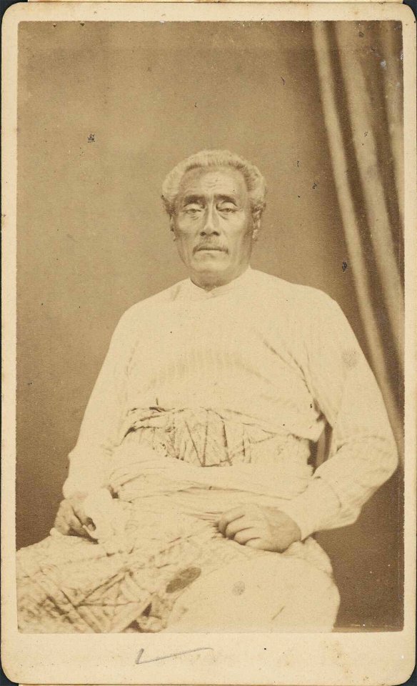 Ma'afu, photograph by Francis H. Dufty