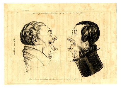 Ma foi, mon cher, vous tombez mal... (Well, my dear friend, this is a bad time...) (BM 1910,0324.88)