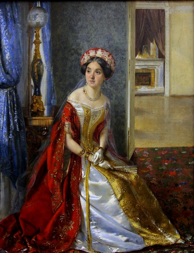 M .Lvova in court dress