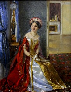 M .Lvova in court dress