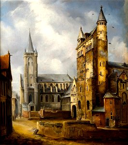Maastricht, OLV-plein (A Schaepkens)