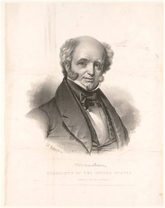 M. Van Buren, President of the United States - Chs. Fenderich del. ; printed by Lehman & Duval Phila. LCCN2003656299