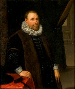 M.J. van Miereveld - Nicolaas Cromhout (1561-1641), President van het Hof van Holland - C504 - Cultural Heritage Agency of the Netherlands Art Collection