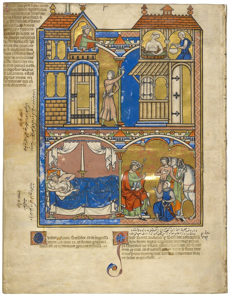 Maciejowski Bible - Morgan Library & Museum MS M.638, fol. 41v