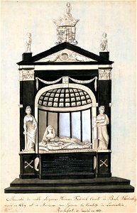 Maastricht, St-Servaaskerk, grafmonument Van den Bergh (Ph v Gulpen)