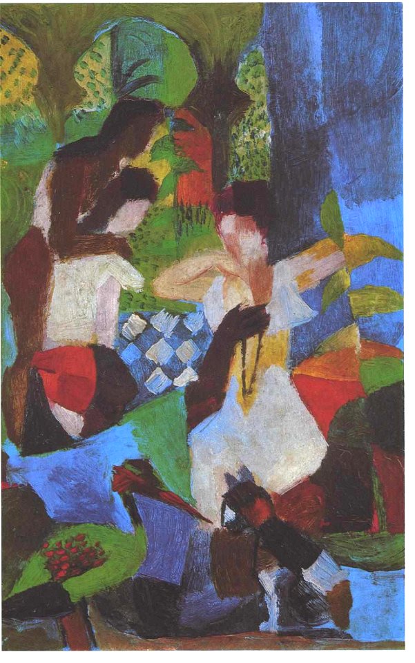 Macke - Türkischer Schmuckhändler