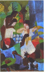 Macke - Türkischer Schmuckhändler