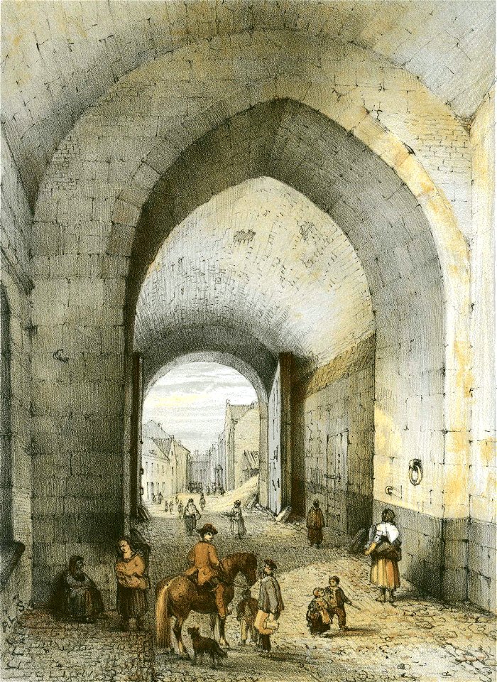 Maastricht, Tongersepoort (1857)