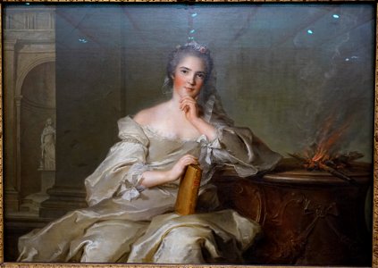 Madame Anne-Henriette de France, The Fire, by Jean-Marc Nattier, 1751, oil on canvas - Museu de Arte de São Paulo - DSC07177