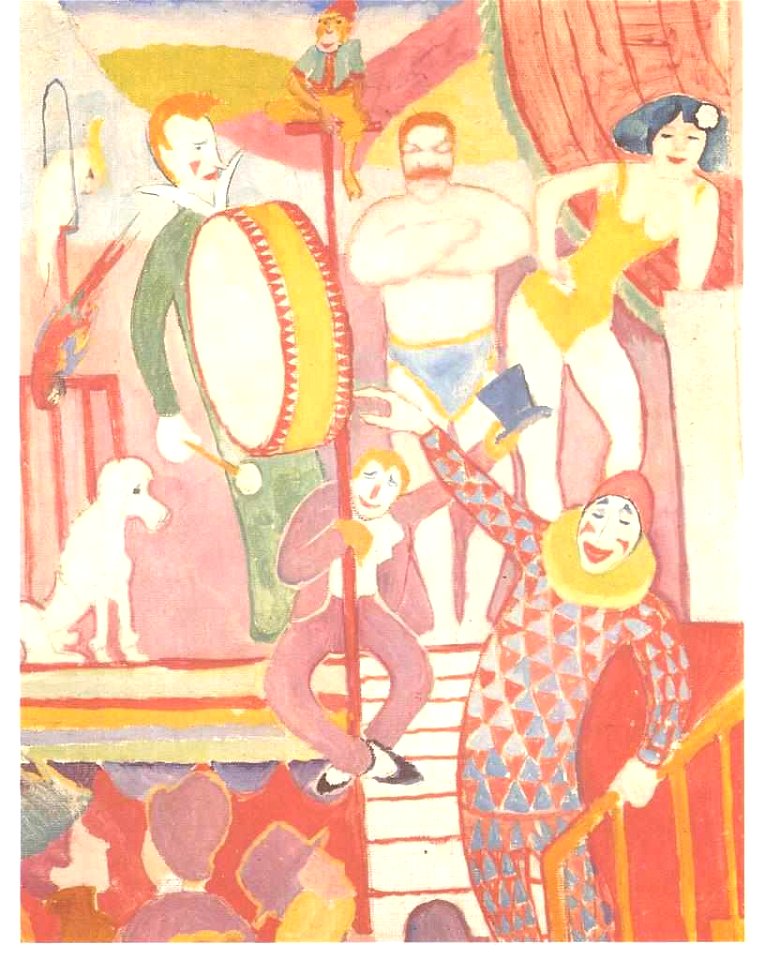 Macke - Zirkusbild 2