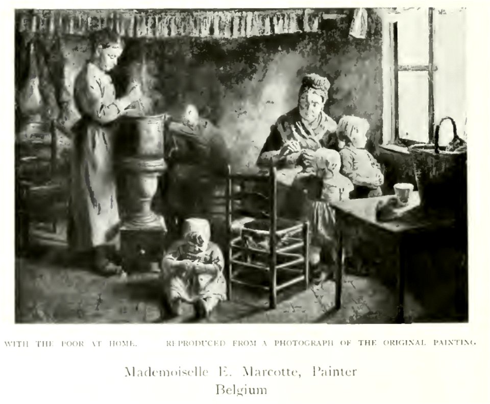 Mademoiselle E. Marcotte - With the Poor at Home