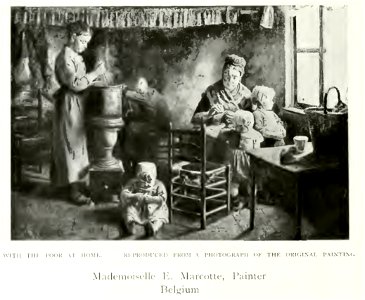Mademoiselle E. Marcotte - With the Poor at Home