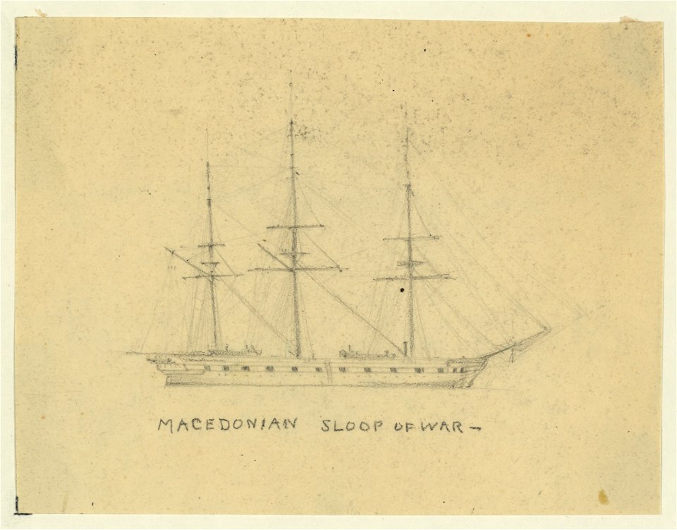 Macedonian, sloop of war LCCN2004660175