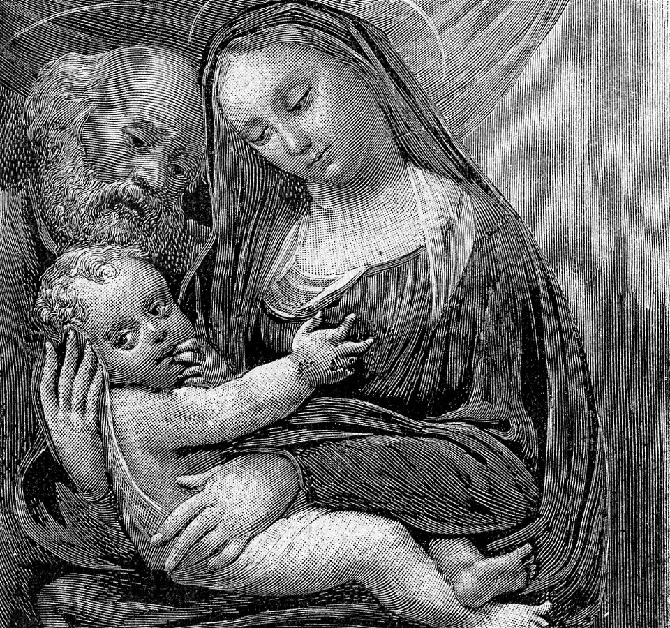 Madonna attribuita ad Innocenzo da Imola (xilografia)