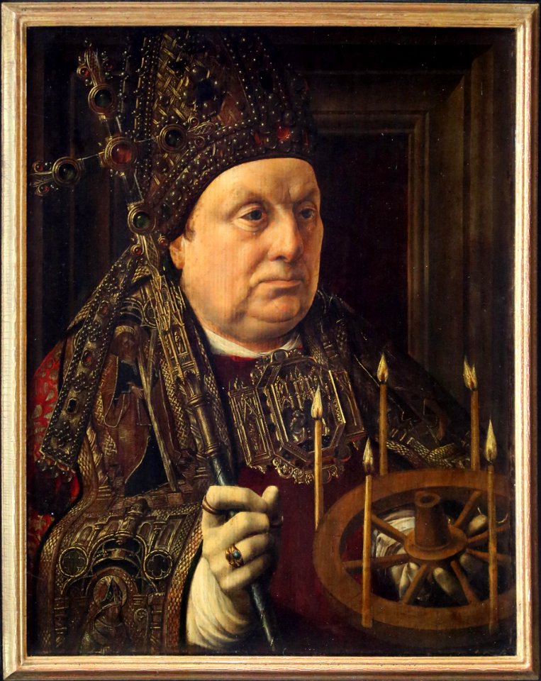 Mabuse, san donato, dal dittico di jean carondelet, 02