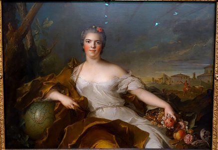 Madame Louise-Elisabeth, Duchess of Parma, The Earth, by Jean-Marc Nattier, 1750, oil on canvas - Museu de Arte de São Paulo - DSC07206