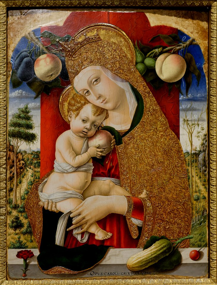 Madonna col Bambino Carlo Crivelli GAC