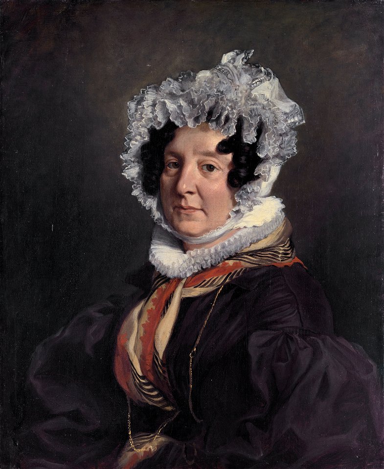 Madame Henri François Riesener (Félicité Longrois, 1786–1847), by Eugène Delacroix